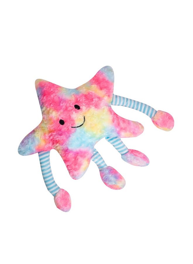 Besties BESTIES Fibre Filled Stuffed Star Soft Toy Pillow with Arm & Leg for Baby of Plush Hugging Pillow Soft Toy for Kids Boy Girl Birthday Gift (Rainbow)  - Image 1