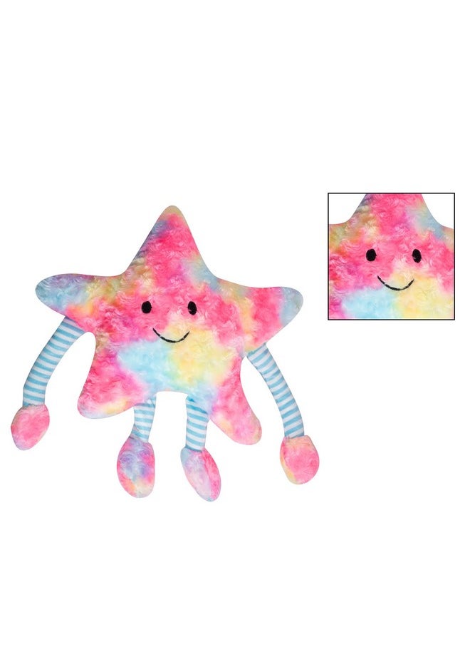 Besties BESTIES Fibre Filled Stuffed Star Soft Toy Pillow with Arm & Leg for Baby of Plush Hugging Pillow Soft Toy for Kids Boy Girl Birthday Gift (Rainbow)  - Image 5