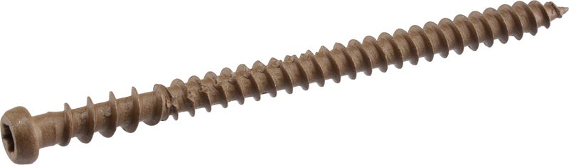 HILLMAN FASTENERS 48448 LB 3x10 Brown Deck Screw