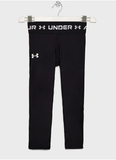 UNDER ARMOUR Kids Logo Ankle Cropped Leggings  - Image 1