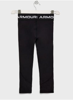 UNDER ARMOUR Kids Logo Ankle Cropped Leggings  - Image 2