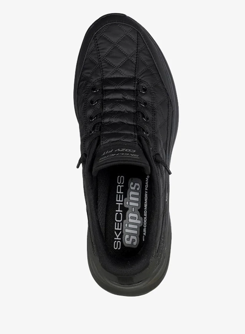 SKECHERS Men Vapor Foam Bungee Lace-Up Sports Shoes