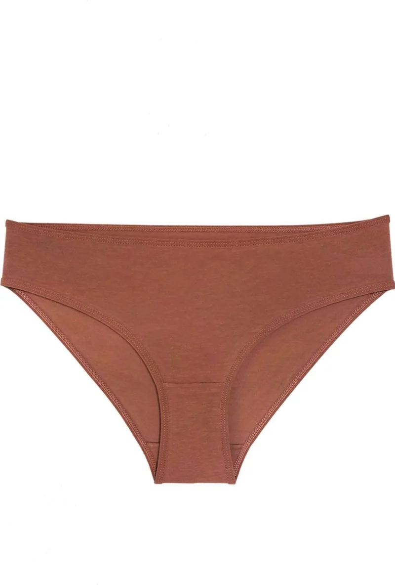 Sensu Women's Cotton Mixed Color 7-Piece Slip Panties