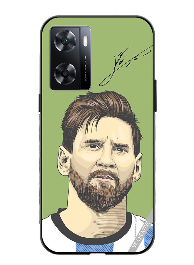 VR CREATIVE Protective Case Cover For OnePlus Nord N20 SE Lionel Messi, An Argentine Design Multicolour - Image 1