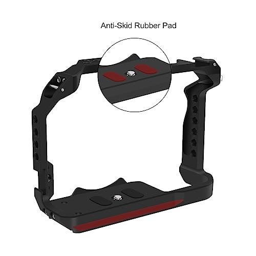 FUGASUN EOS R7 Camera Cage, EOS R7 Cage for Canon EOS R7 Camera Case Camera Rig Cold Shoe - Image 5
