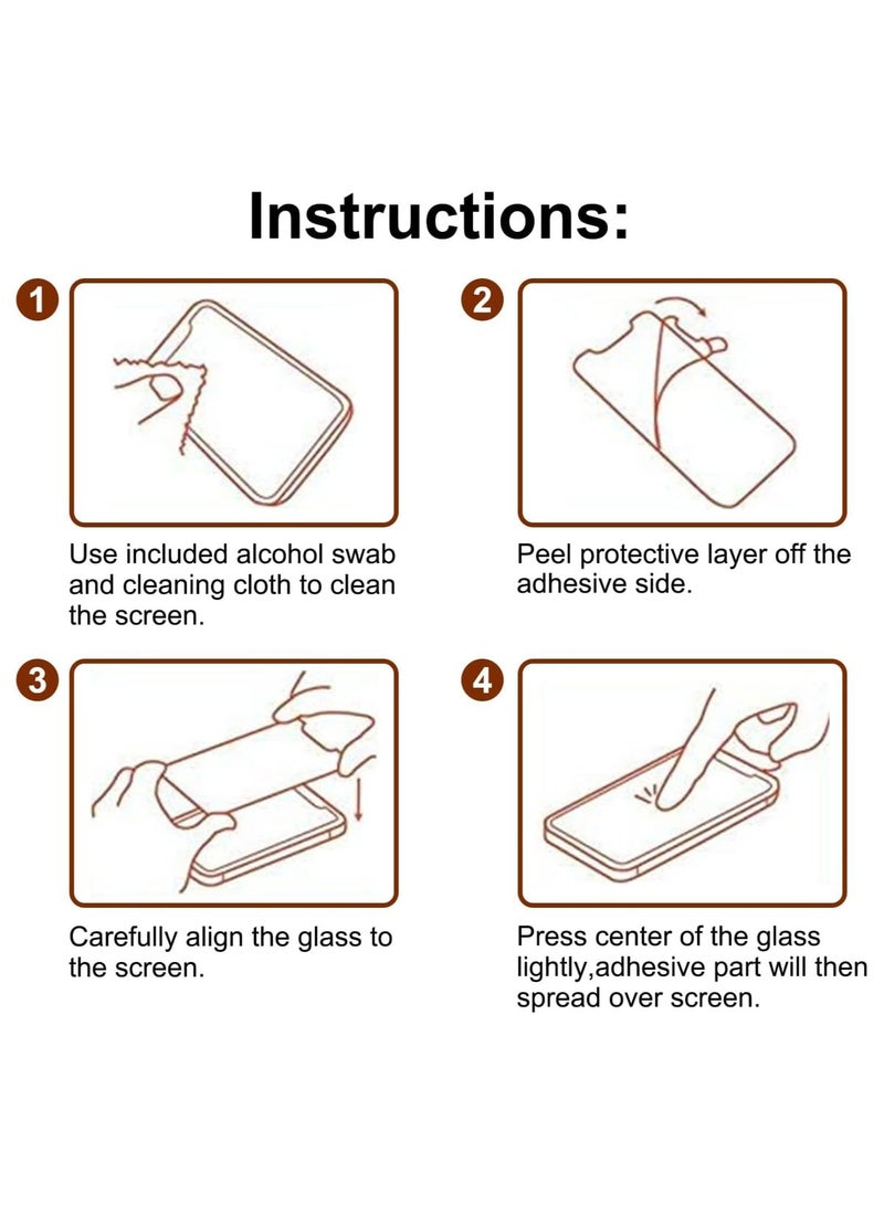 ACLIX Privacy Screen Protector for iPhone 17, Tempered Glass Anti-Spy Bubble Free Case Friendly Easy Installation Film for iPhone 17. - Image 5