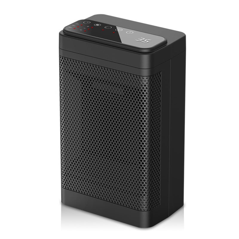 Electric Heater Desktop Mini PTC Heater Household Fast Heating Silent Heater Touch Button Remote Control Shaking Head - Image 1