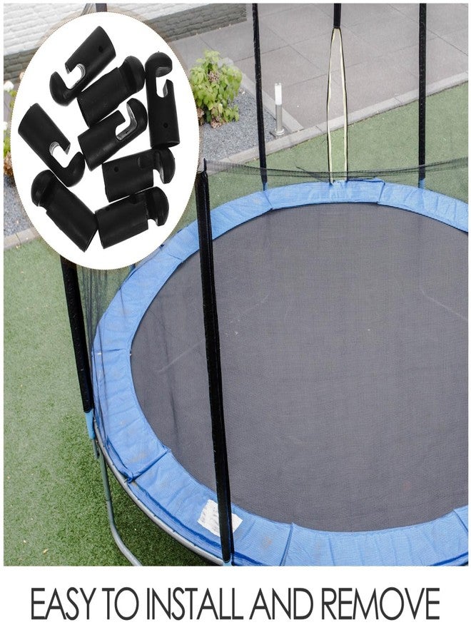 NULYLU 8pcs Trampoline Pole Replacement Caps Enclosure Pole Cap for Safety Net Plastic Trampoline Parts - Image 2