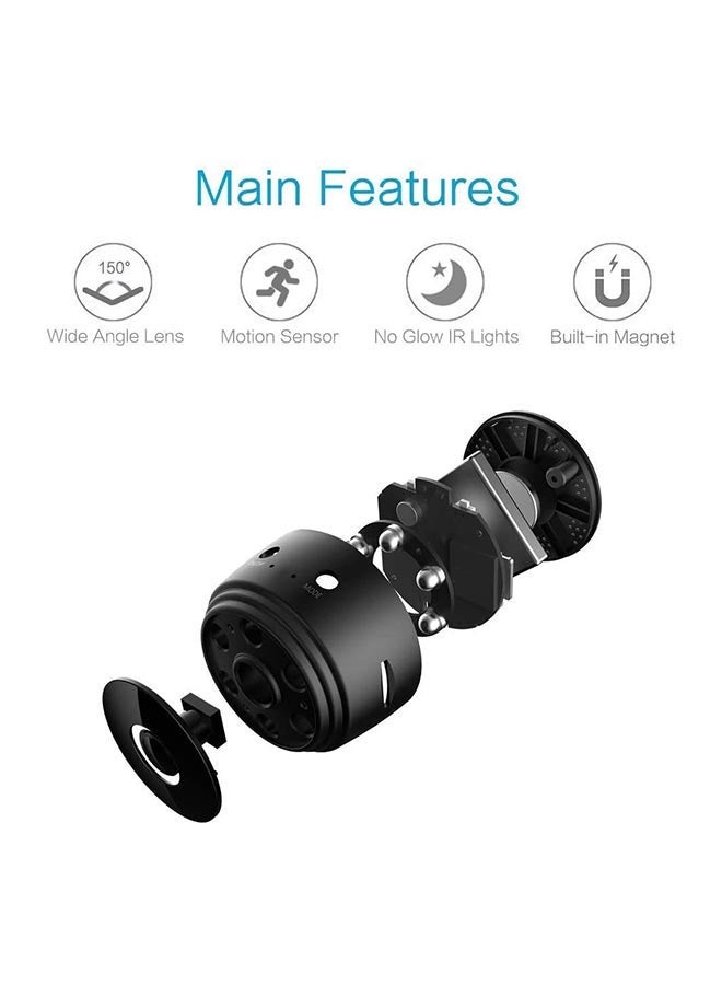 TIGER A9 WiFi Smart Mini HD Hidden IP Camera with Memory Card Support – Compact Wireless Security Camera with HD 1080P Video, Night Vision, Motion Detection, Remote App Control, and Built-in Storage for Home and Office Surveillance - Image 5