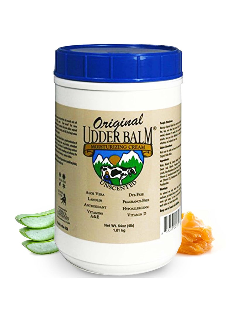 Original Udder Balm - Original Udder Balm Unscented Hypoallergenic Tub - Image 1