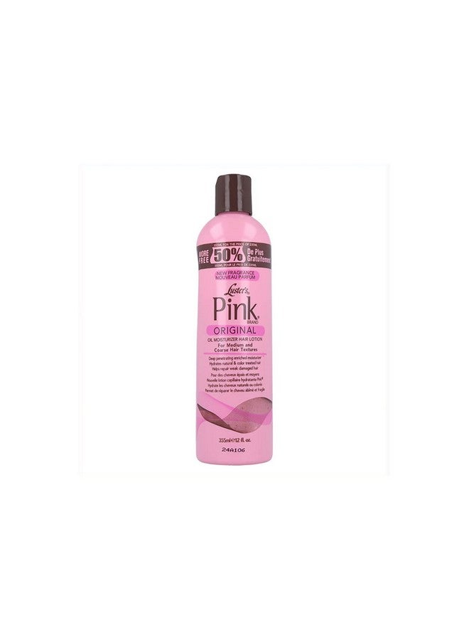 لاستر لوشن لوسترز الوردي المرطب للشعر، حماية وردية، حجم إضافي، 12 أونصة