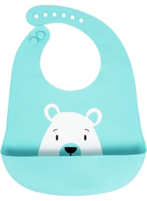 Sevi Bebe Silicone Patterned Baby Bib