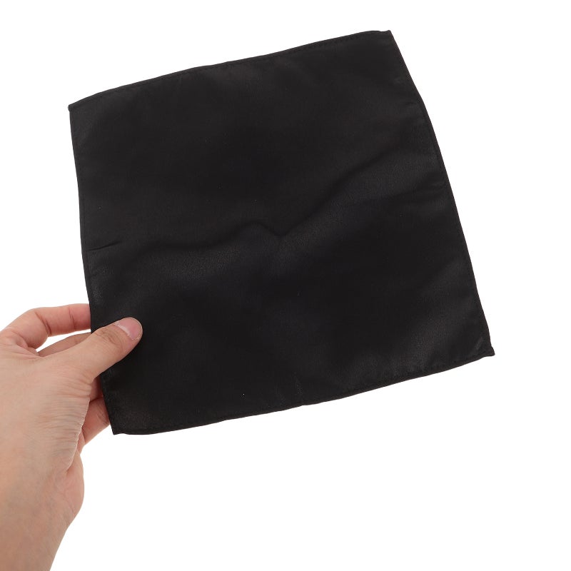 12pcs Men'S Pocket Squares: Suit Handkerchiefs For Men - & Black Pocket - Formal Accessories For Tuxedo - Decorative Handkerchiefs 9-Inch - Image 4