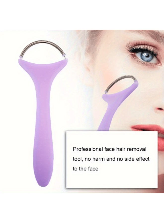 جهاز إزالة شعر الوجه المحمول - بدون عطر، خالي من المواد المسببة للحساسية، عالي الجودة، لا يحتاج إلى كهرباء، لمنطقة الجبهة والذقن والخدين، أداة أساسية للعناية الشخصية - Image 5