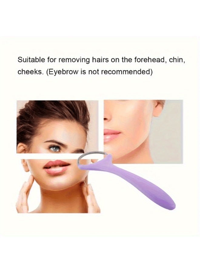 جهاز إزالة شعر الوجه المحمول - بدون عطر، خالي من المواد المسببة للحساسية، عالي الجودة، لا يحتاج إلى كهرباء، لمنطقة الجبهة والذقن والخدين، أداة أساسية للعناية الشخصية - Image 4