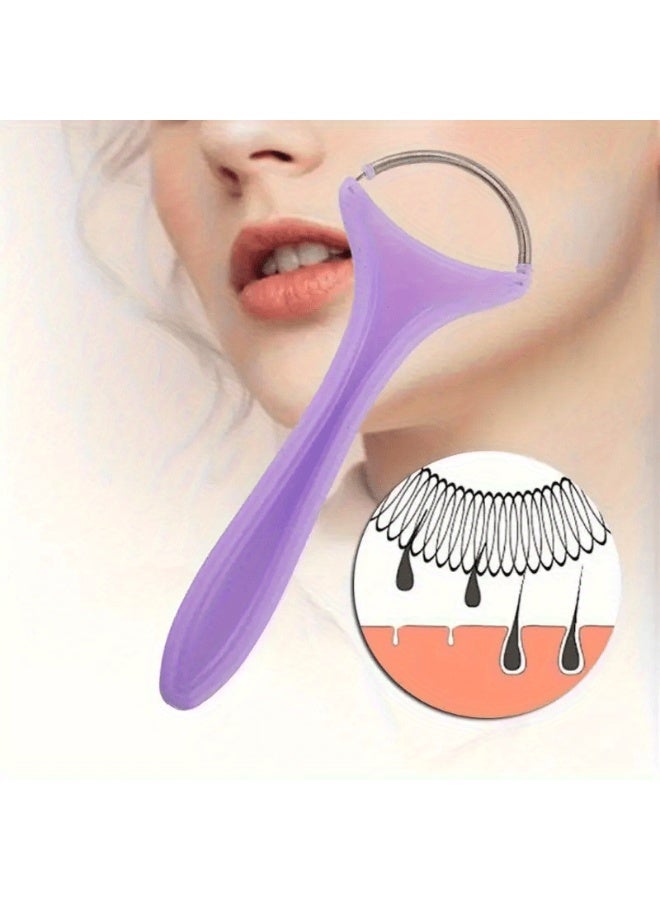 جهاز إزالة شعر الوجه المحمول - بدون عطر، خالي من المواد المسببة للحساسية، عالي الجودة، لا يحتاج إلى كهرباء، لمنطقة الجبهة والذقن والخدين، أداة أساسية للعناية الشخصية - Image 1