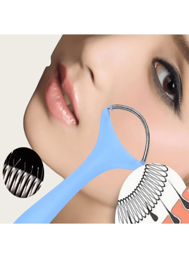 جهاز إزالة شعر الوجه المحمول - بدون عطر، خالي من المواد المسببة للحساسية، عالي الجودة، لا يحتاج إلى كهرباء، لمنطقة الجبهة والذقن والخدين، أداة أساسية للعناية الشخصية - Image 2