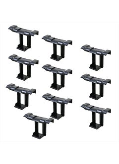 HOUSON 10Pcs Solar Panel Drainage Clips Roof Solar Panel Frame Cleaning Clips Photovoltaic Panel Water Guide & Mud Clamp Auto Remove Stagnant Water (30mm)  - Image 1