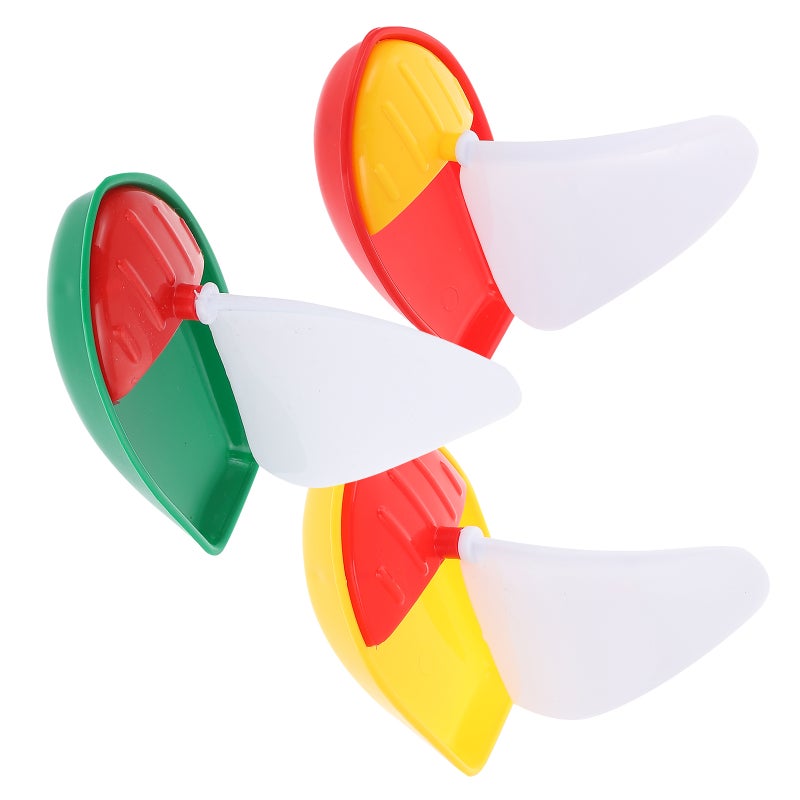 1 Set Mini Sailing Boat Toys Kids Bath Toys for Children Kids Floating Sailboat Random Color - Image 5