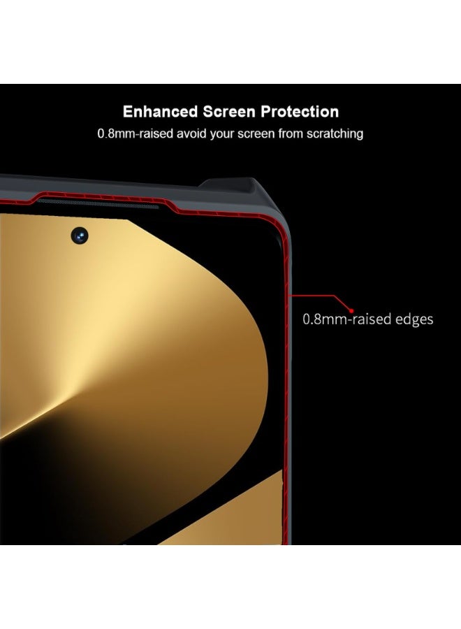 XUNDD For Huawei Pura 80 Ultra Case, Camera Lens Protection Back Cover, TPU+PC Shockproof Bumper Mobile Phone Case, Anti-Yellowing Slim Fit Protective Casing - Image 3