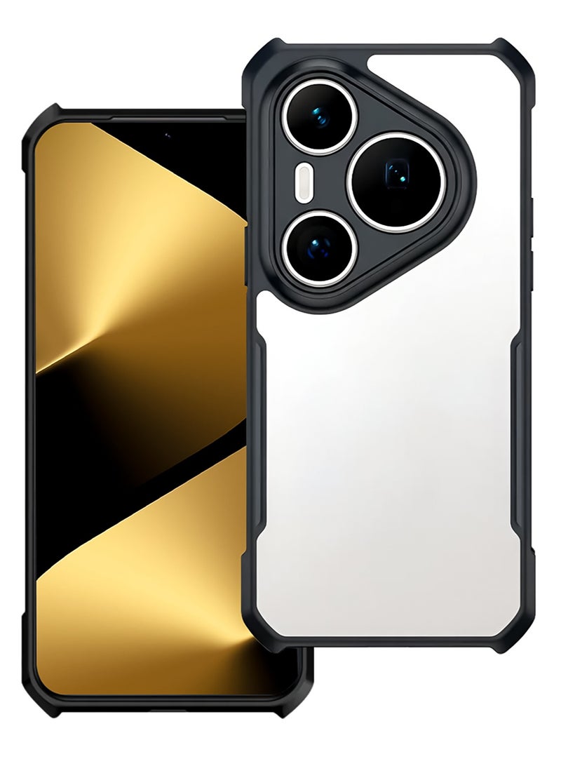 XUNDD For Huawei Pura 80 Ultra Case, Camera Lens Protection Back Cover, TPU+PC Shockproof Bumper Mobile Phone Case, Anti-Yellowing Slim Fit Protective Casing - Image 1