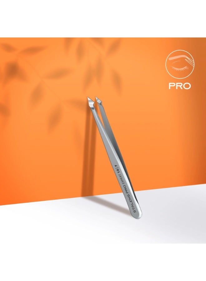 ستالكس برو ملقط الحواجب ستالكس أحترافي اكسبرت 10 نوع 7   (مائل مدبب) - Image 1