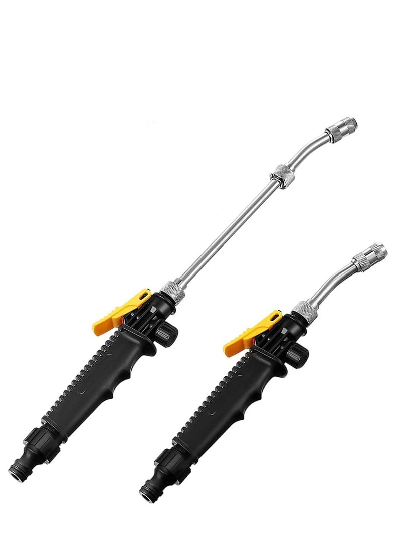 Excefore High Pressure Power Washer for Garden Hose, 2 Pieces High Pressure Car Washer Water Gun, Portable Washing Wand Water for Car Outdoor Window  - Image 1