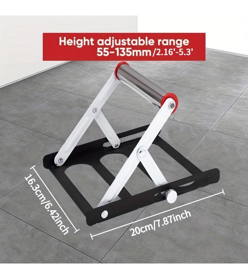 2 Pcs Heavy Duty Adjustable Foldable Metal Cutting Support Frame Stand For Table Saw DIY Workbench Clamp System Woodworking Carpentry - Image 3