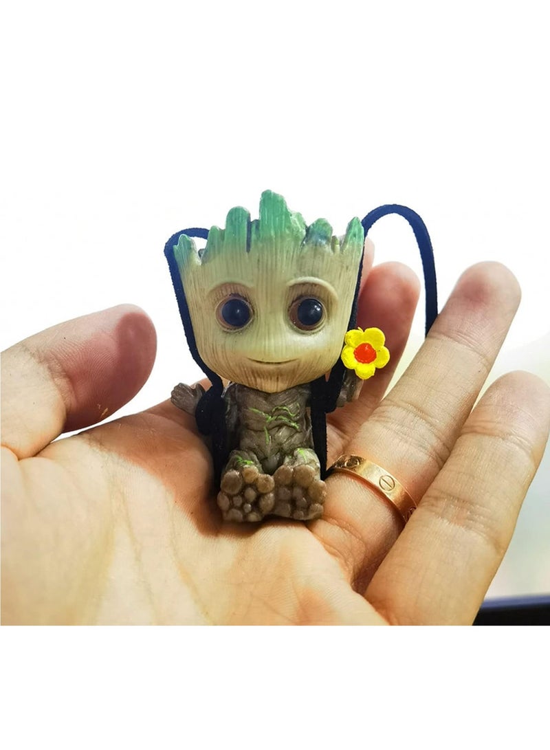 Car Accessories Hanging Charm Car Mirror Hanging Decoration Small Tree Rear View Mirror Pendant Men Women Accessories Car Interior - Image 4