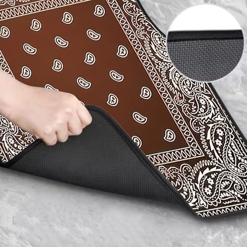 EOHMAK Car Floor Mats Non-Slip Automotive Floor Mats All-Weather Front Rear Car Floor Foot Mat Sets of 4 Pieces Foot Mats Rugs Carpet for Car Trucks SUV Sedans (Brown) - Image 3