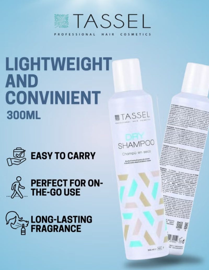 TASSEL Dry Shampoo 300ml + Bi-Phase Conditioner 500ml - Image 4