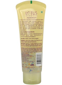 Lotus Herbals Jojobawash Active Milli Capsules Nourishing Face Wash, 120G, Multi  - Image 2