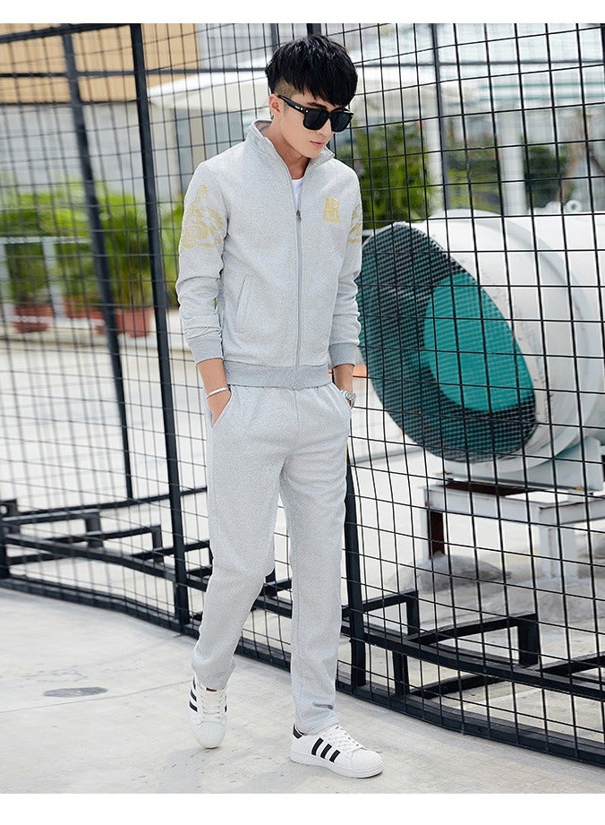 KUYING 2024 Spring/Summer New Slimming Fashion Sports Hoodie Men's Set  - Image 2