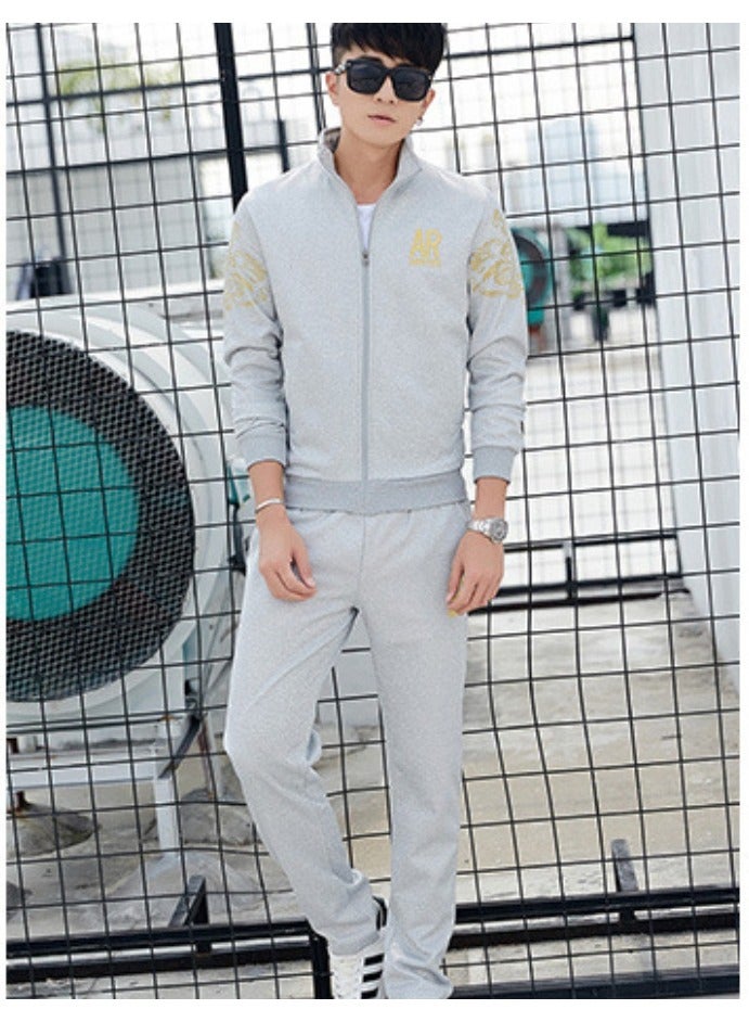 KUYING 2024 Spring/Summer New Slimming Fashion Sports Hoodie Men's Set  - Image 3