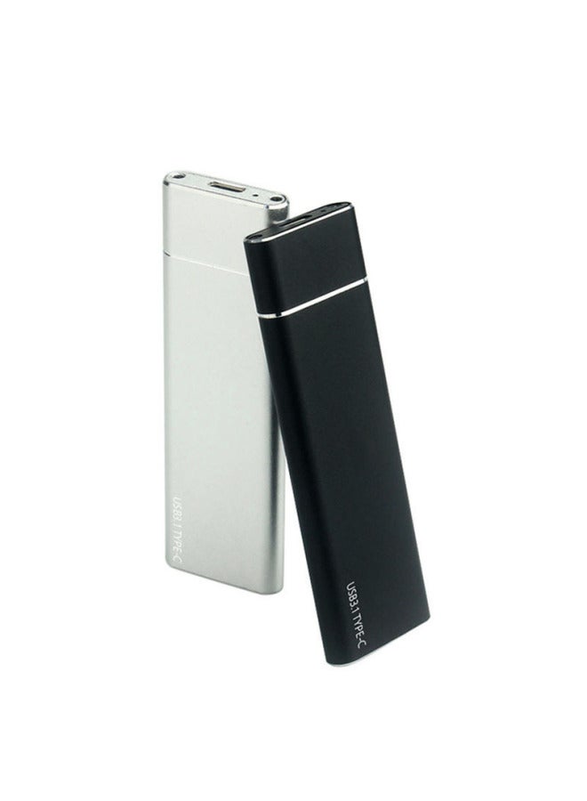 صندوق محرك الأقراص الصلبة المحمول SSD SATA Protocol USB 3.1 من النوع C إلى SSD SATA M.2 - اللون: Tn02 أسود a-c - Image 2