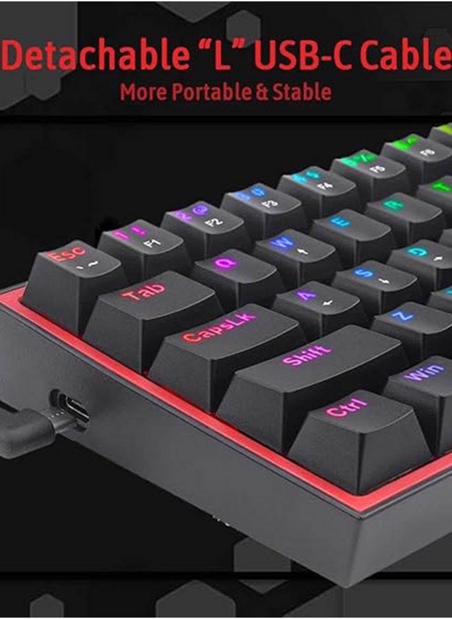 Redragon Fizz RGB 60% Wired Mechanical Gaming Keyboard (Black) (Dust-Proof Red) (K617-RGB) - pzsku/ZC3C37D4A59D636990BAAZ/45/_/1701863353/49eeb466-021e-4b00-b309-32ad6145690d