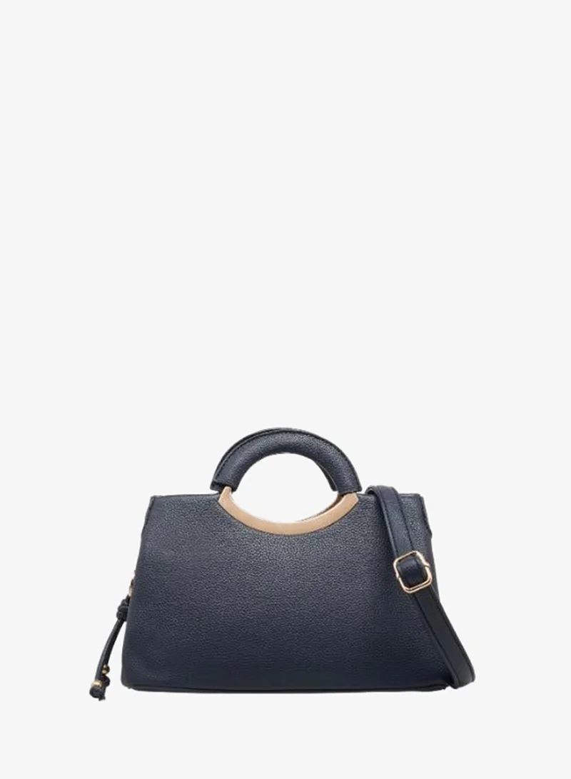 Sasha Sasha Textured Tote Bag with Adjustable Strap