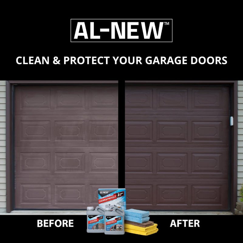AL-NEW 2 Step Clean & Protect Kit | Clean, Restore, & Protect Your Outdoor Patio Furniture, Garage Doors, Exterior Lights, Window Frames, and More (16 Ounce Kit) - Image 4