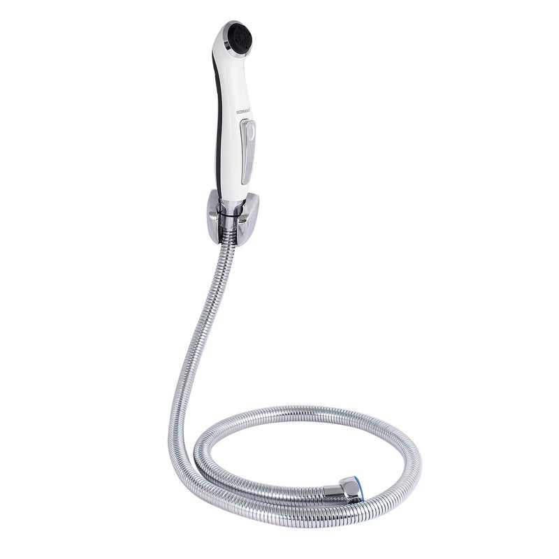 Somany Bathware Somany Beau ABS Flow Control with 1 Meter Tube Wall Hook Health Faucet - Image 5