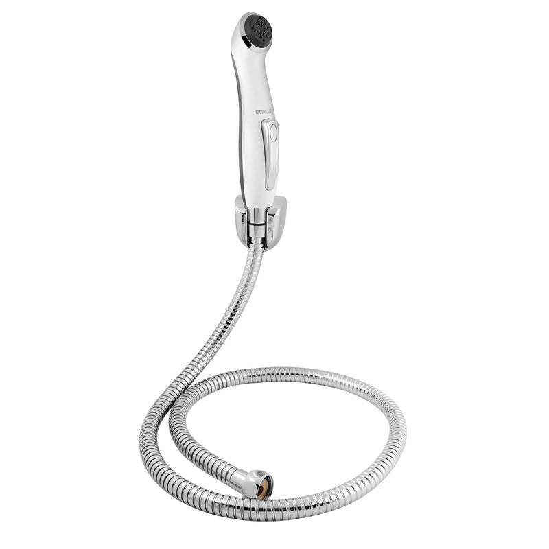Somany Bathware Somany Beau ABS Flow Control with 1 Meter Tube Wall Hook Health Faucet - Image 3