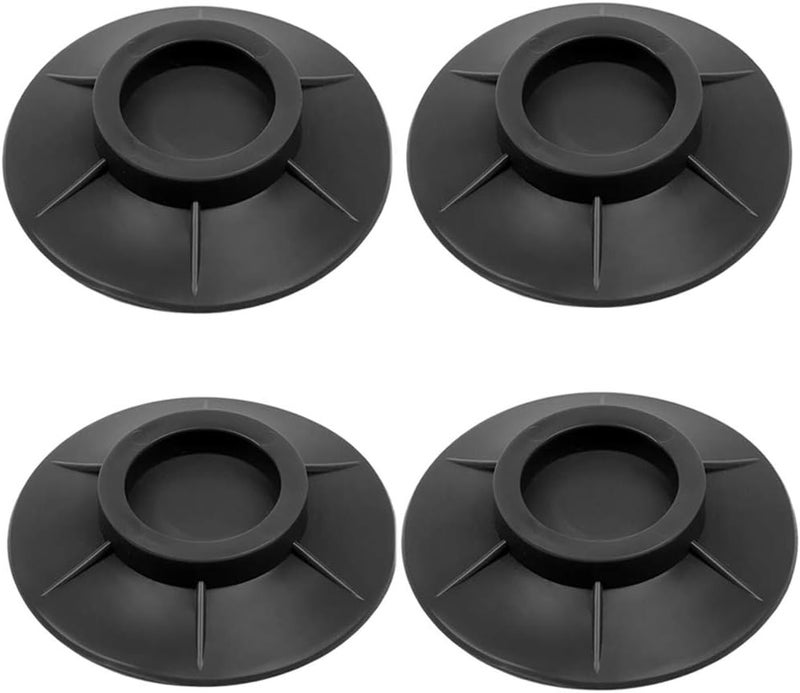 Eyech 4Pcs Anti Vibration Washer Pads Washing Dryer Machine Rubber Stabilizer Mat Foot Support Protects for AntiWalk Noise Reduction and Shock Absorber - Image 1