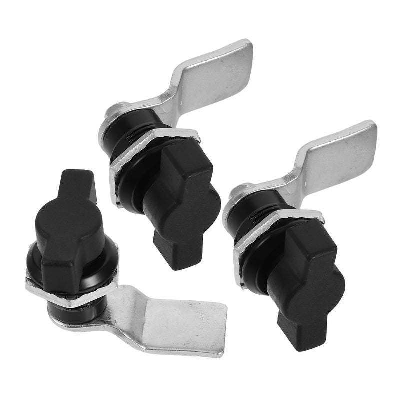 3pcs Cam Lock: Zinc Alloy T-Handle Lock For Tool Box Cabinet Door And Industrial Equipment Ergonomic Design Easy Installation - Image 3