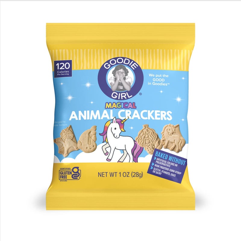 Goodie Girl Magical Animal Crackers Snack Packs - Gluten Free, Peanut Free, Dairy Free, Egg Free - 120 Calories Each - 10 Individual Packs - Image 2