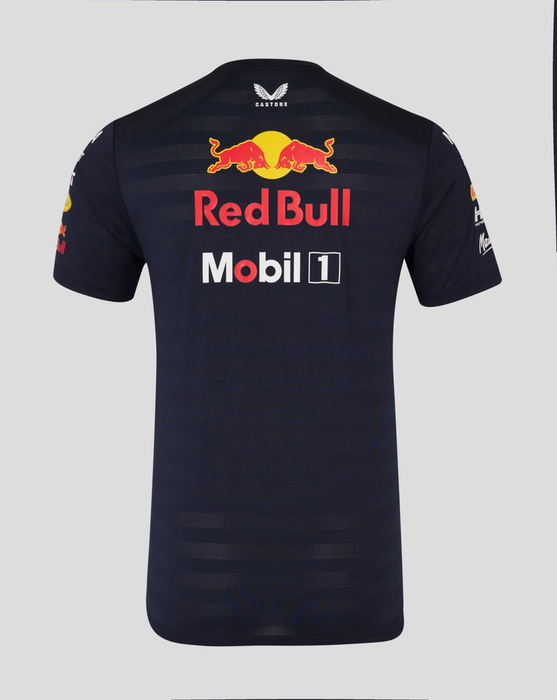 Castore Red Bull Racing F1 Men's 2025 Team T-Shirt (4XL) Navy - Image 3