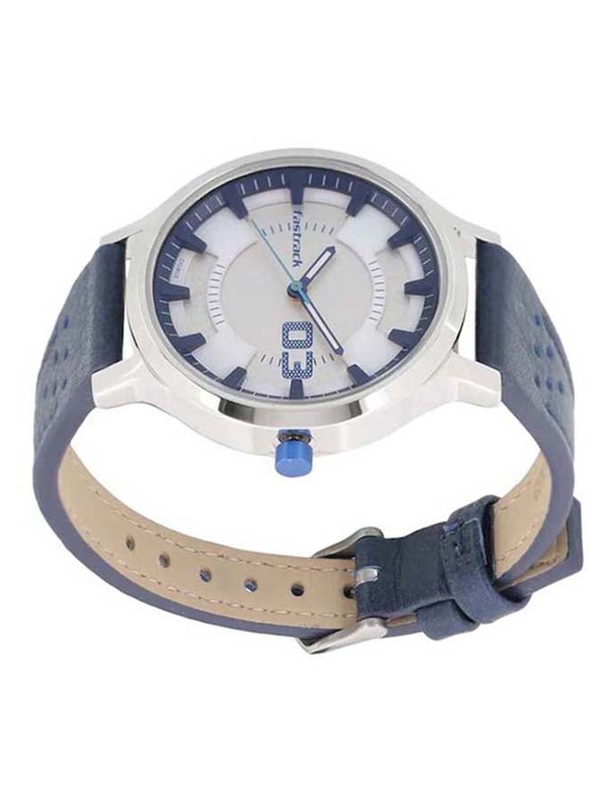 fastrack Men Leather Analog Watch 6166SL01 - Image 5