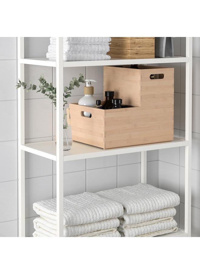 Generic Storage box, light bamboo, 24x32x15 cm  - Image 3