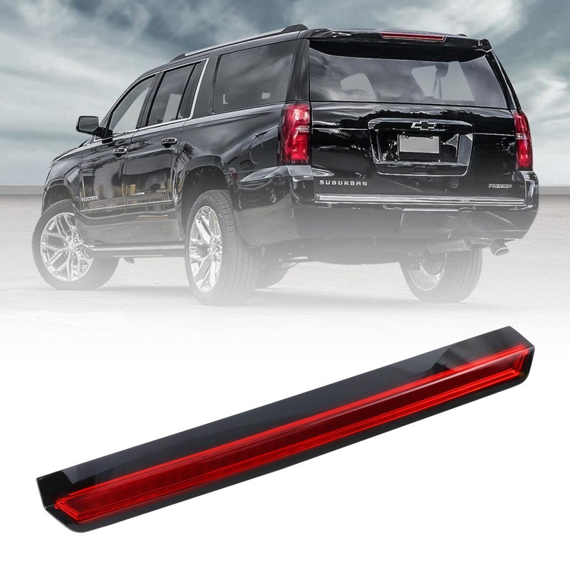 Qagea Rear Center High Mount Stop Light 923116 3rd Third Brake Lamp Compatible with Chevy Suburban 3500 HD 20162019 Suburban 20152020 Tahoe 20152020
