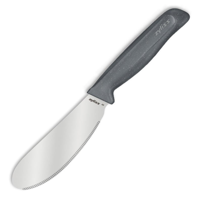 Zyliss Sandwich Knife Condiment Spreader Sandwich Spreader for Butter Cream Cheese Jellies Ergonomic Stainless Steel Spreading Butter Spread for Bagels Toast Gray 47 - Image 2