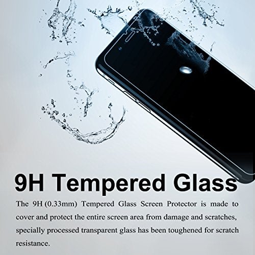 Ailun Screen Protector Compatible for iPhone 8 plus,7 Plus,6s Plus,6 Plus, 5.5 Inch 3Pack Case Friendly Tempered Glass - Image 4
