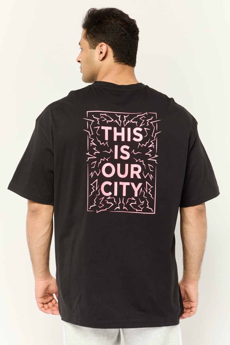 PUMA Men Sportswear Fit Short Sleeves Manchester City Football Culture T-shirt, Black - Image 3